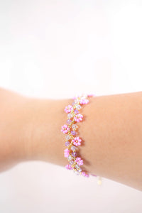 La Florecita Bracelet - Pink